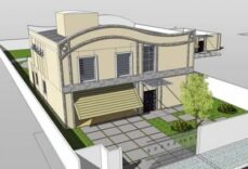 Qualificação Desenho no SketchUp em projeto Arquitetônico